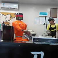 深圳 東門老街 刀客 機器人刀削麵